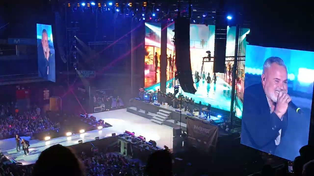 Angelito sin alas de @abrahammateo y @JuanMaganTV en el Movistar Arena.