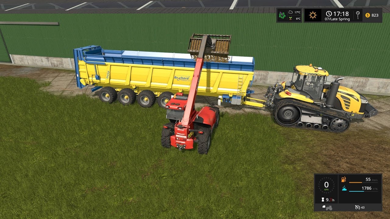 Farming simulator 17 Timelapse #36 | Horsch Agrovation with Seasons