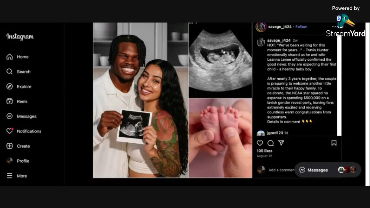BREAKING NEWS: Travis Hunter Becomes a Father!! Baby Boy Arrives Amid all the Scrutiny/ PurpleLips