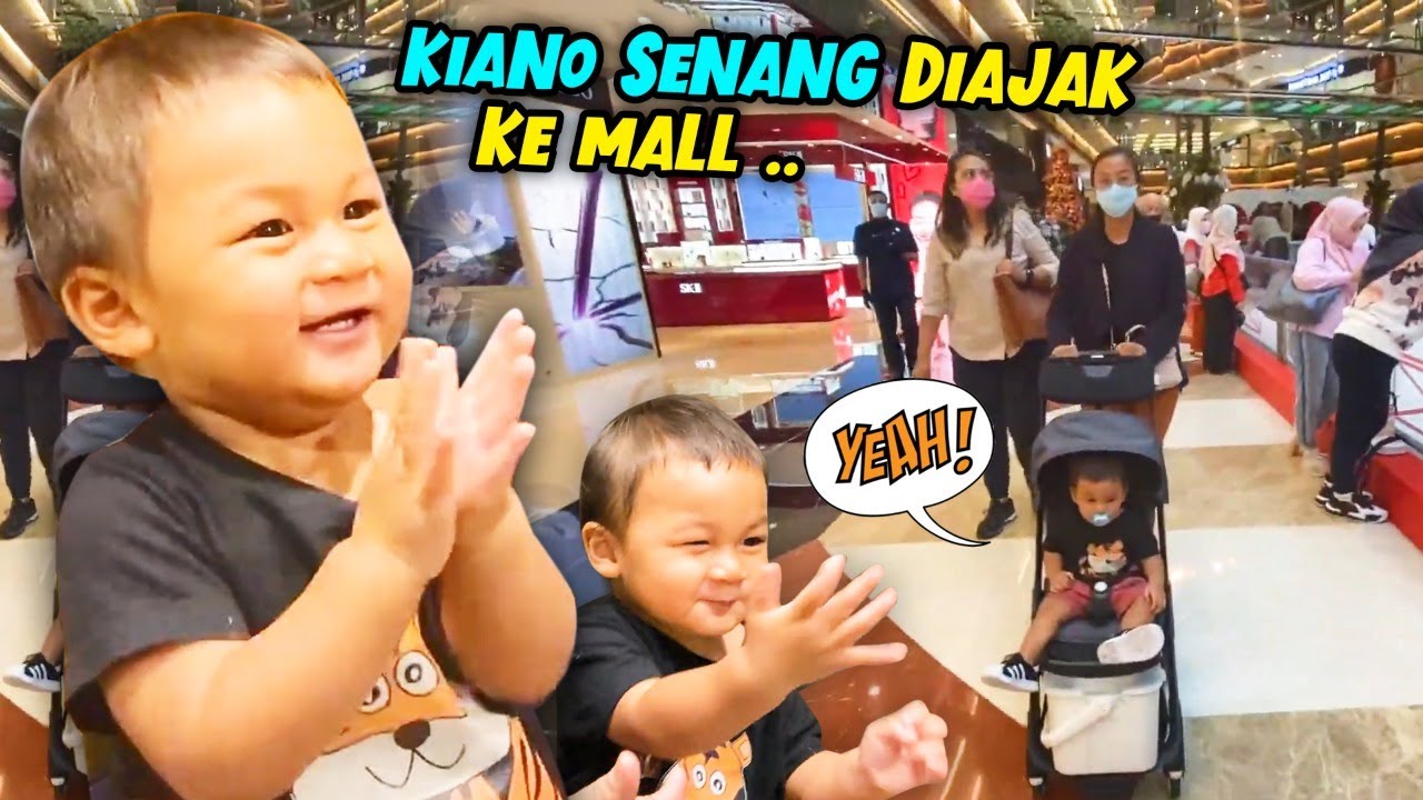 UNCLE NAIL BAWA KIANO KABUR KE MALL !!! AUNTY SEA DIMARAHI KAK PAULA !!!