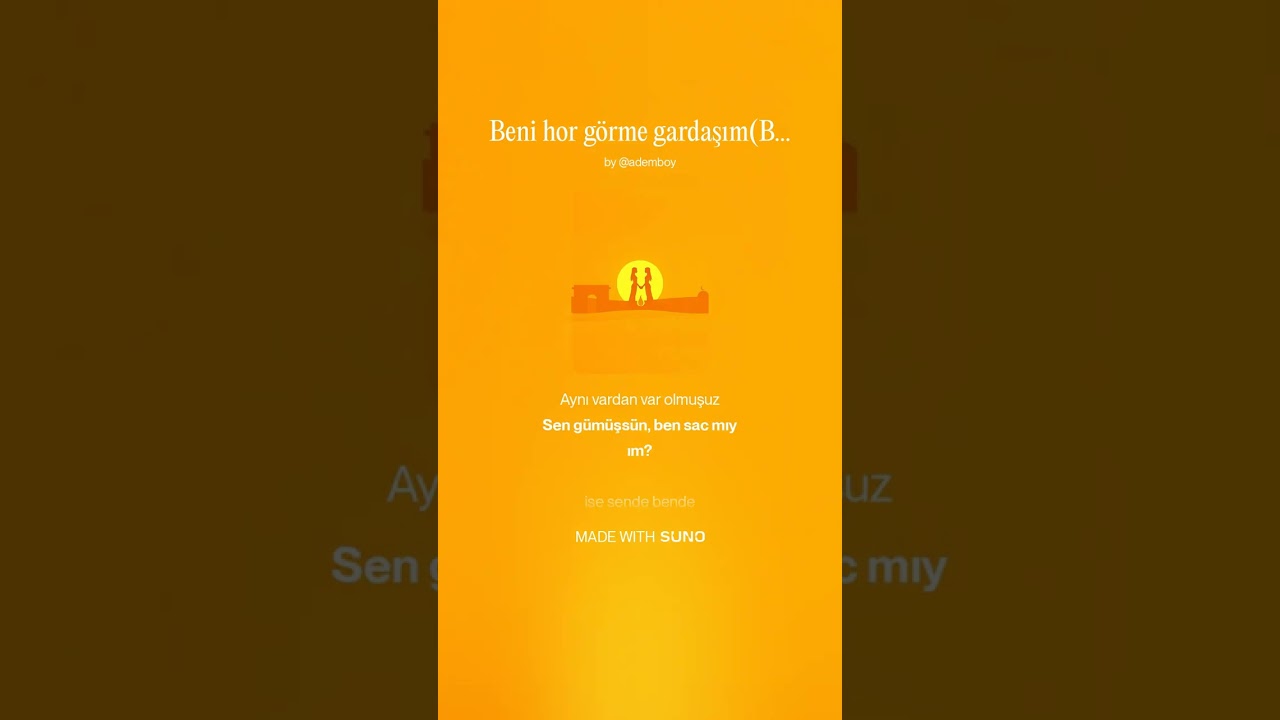 Aşık Veysel-Beni Hor Görme Gardaşım