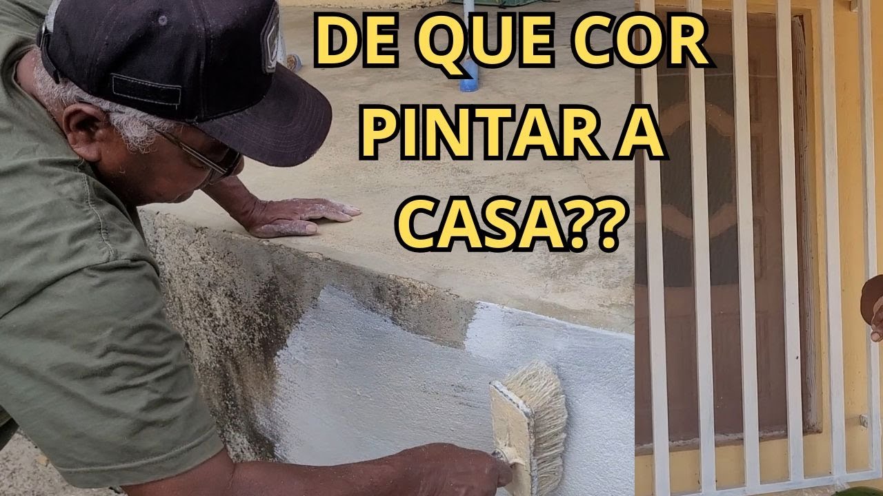 RENOVANDO A CASA!! - RESULTADO DOS PEGA-LADRÕES + PINTURA DO ALPENDRE!! (Que cor pintar a casa?)