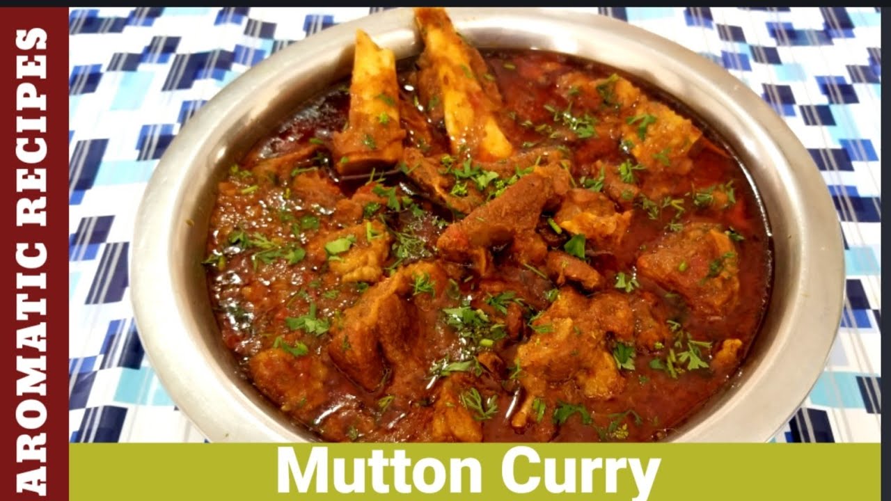 Mutton Curry | For Bachelors | Mutton Gravy For Begginers | Easy Mutton Gravy | @Aromatic Recipes