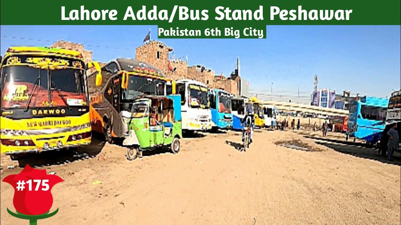 Walking In Lahore Adda Peshawar #EastWalks