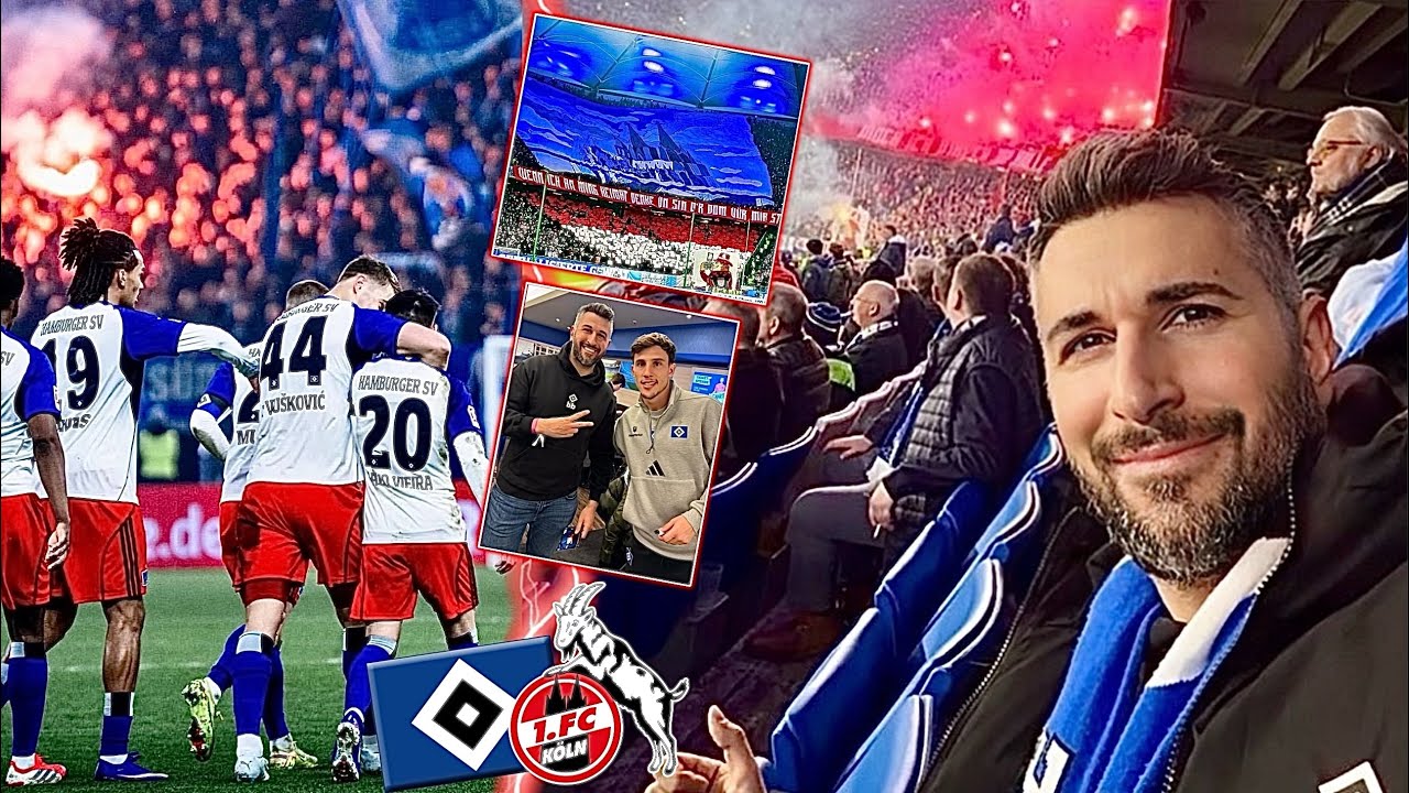 HSV gegen KÖLN gehört immer in die Bundesliga 🧨🔥 | HSV vs. 1.FC Köln Stadionvlog | Bardia Barati