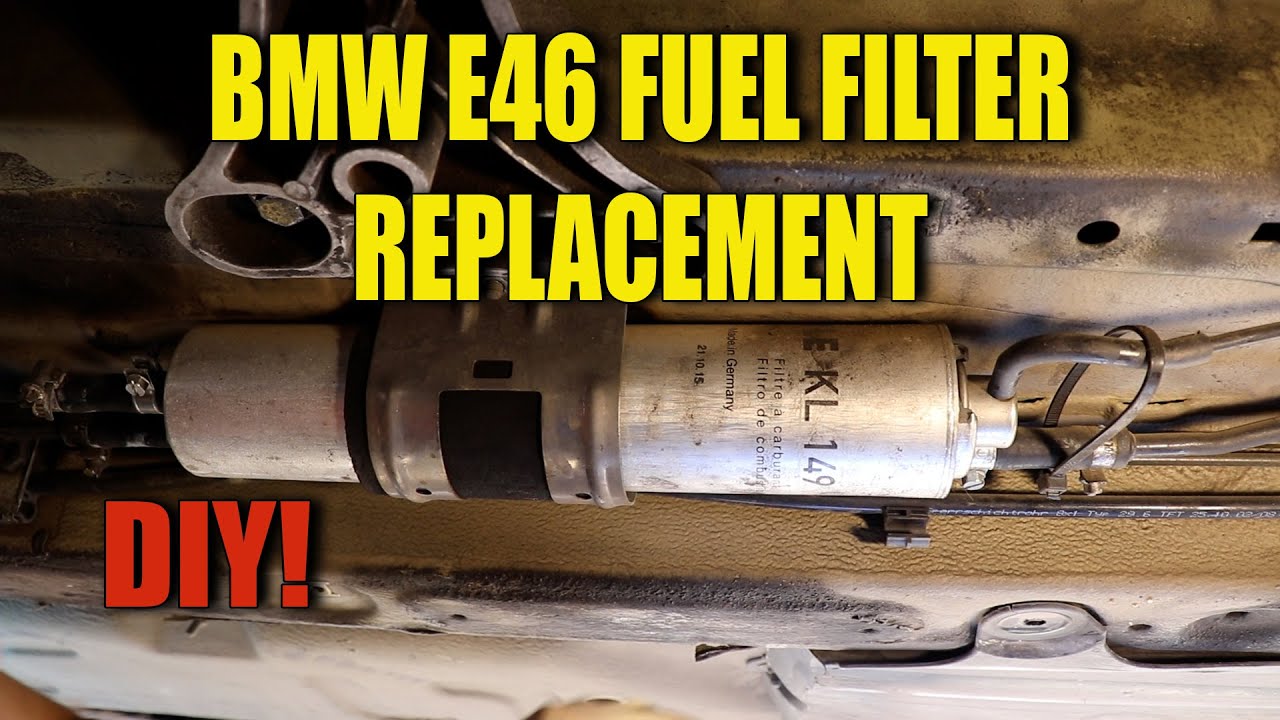 BMW E46 FUEL FILTER Replacement *Tutorial DIY*