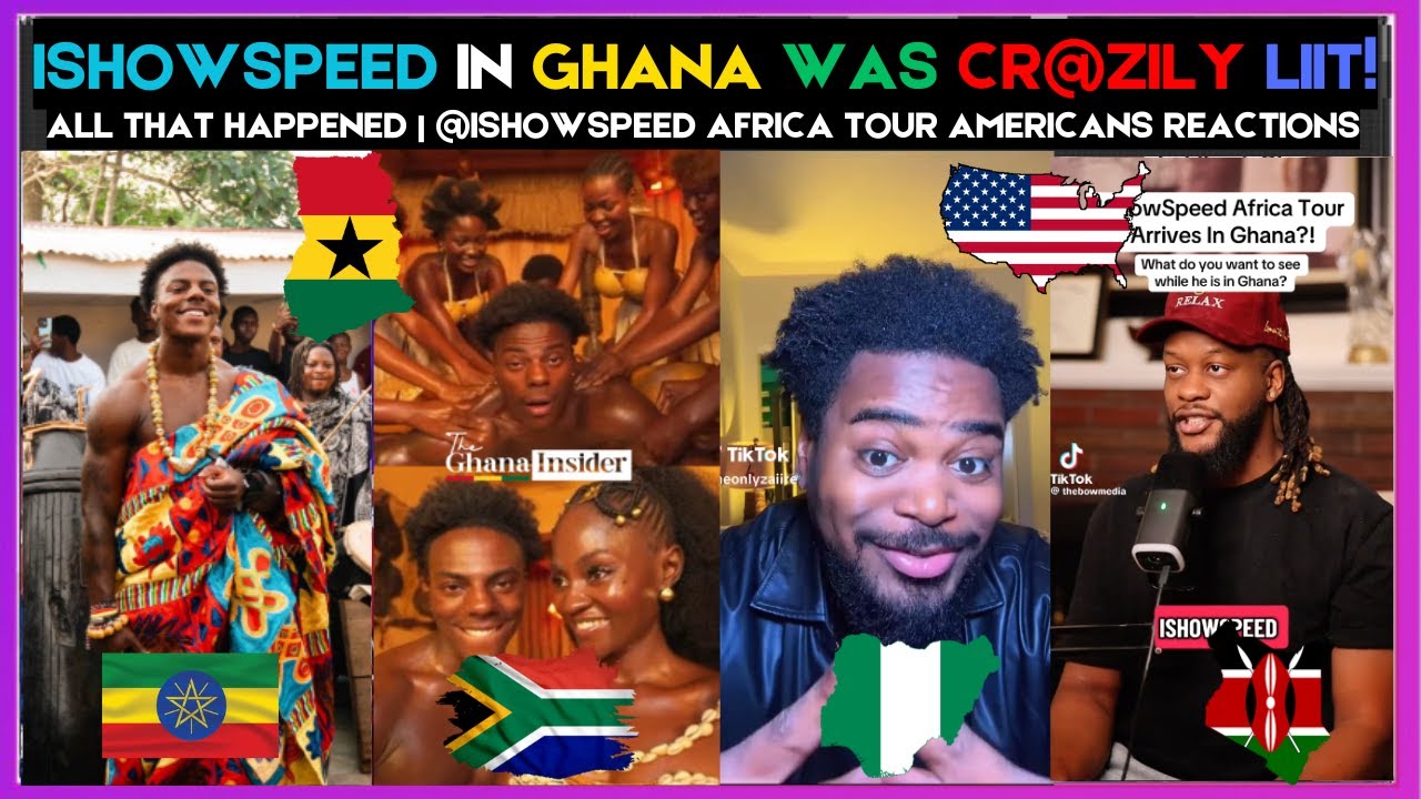 🇬🇭🇺🇸 ISHOWSPEED IN GHANA WAS LiT🔥🔥, ALL THAT HAPPENED | @ISHOWSPEED AFRICA TOUR REACTION | Kamma Dyn