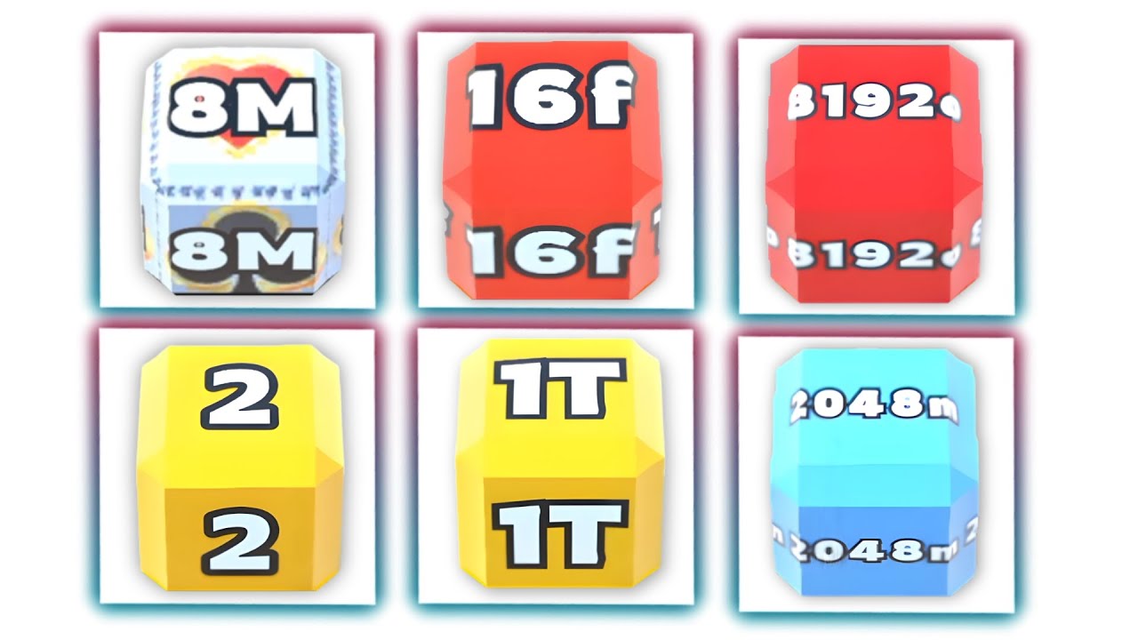 Ultimate Jelly Run 2048 | Cube Evolution Battle 8M vs 16f vs 8192o | Part-52