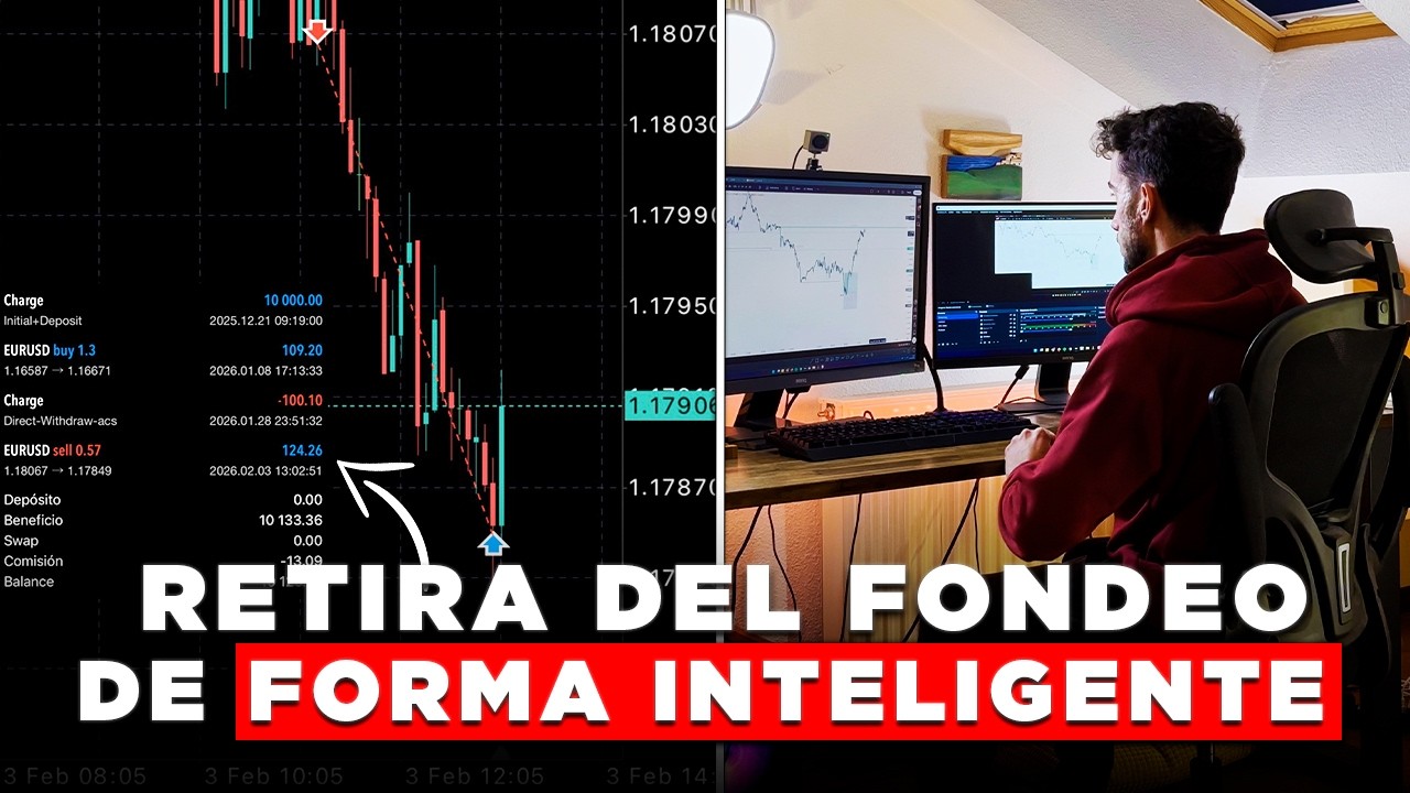 Este Trade de Ratio Negativo me Dio mi Segundo Retiro en Trading 