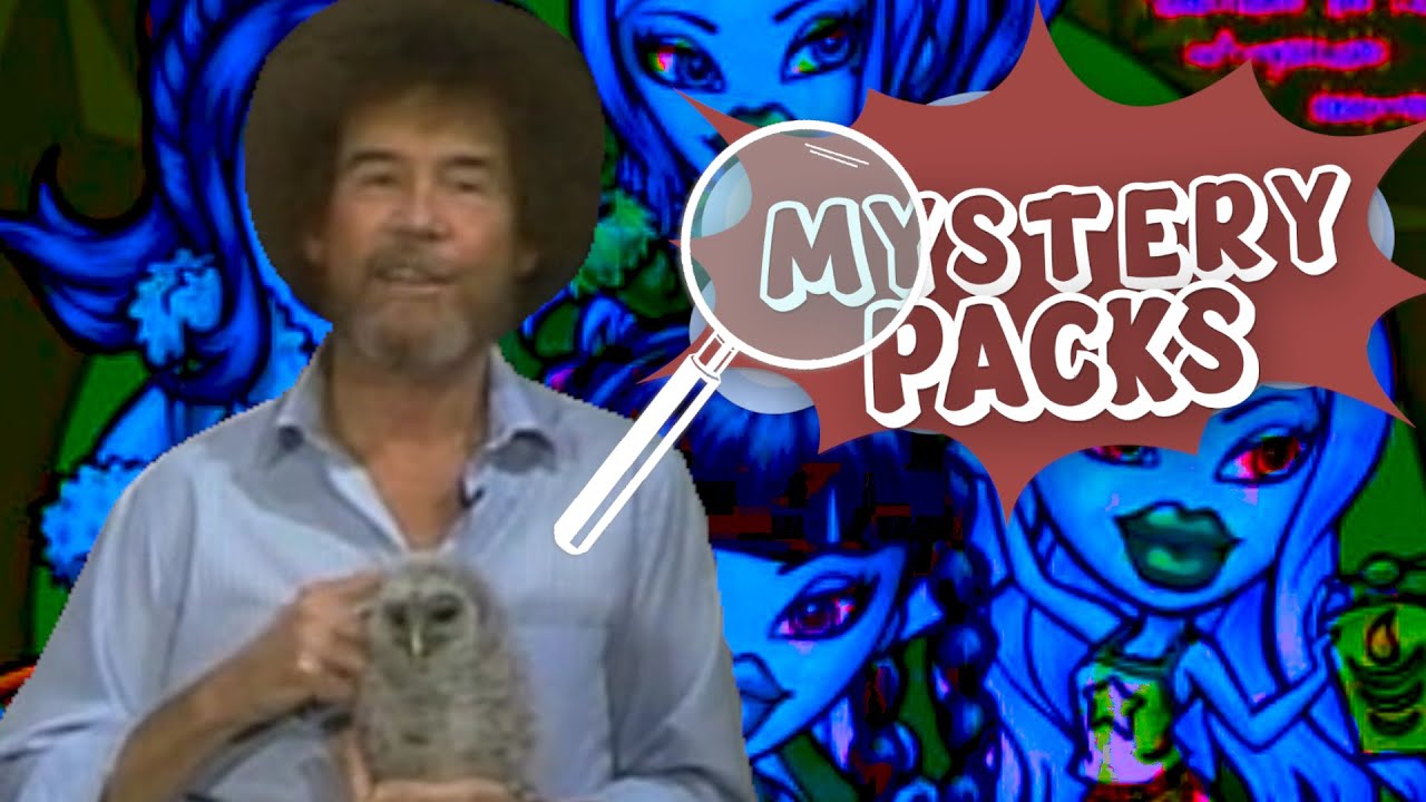 Bob Ross Trading Cards, BRATZ, Baseball & MORE! Can you believe these trading cards? #mysterypacks