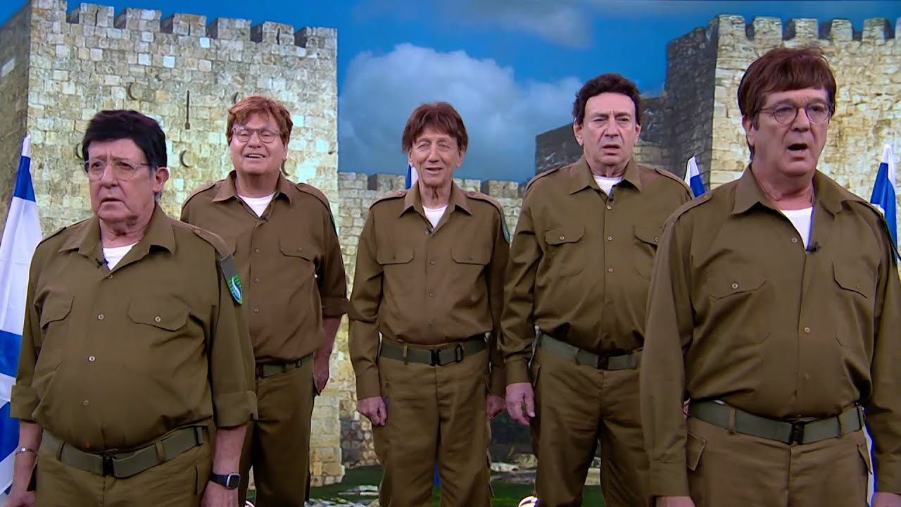 בהומור שחושף את פצעי המלחמה: 