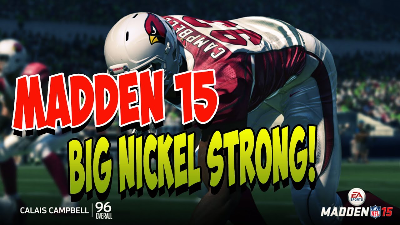 Madden 15 | Big Nickle Strong Edge Blitz | Defense Blitzes | Madden 15 Tips