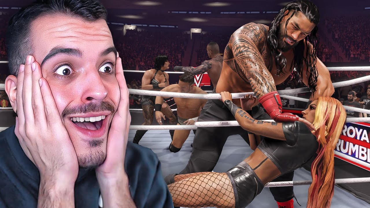 El ROYAL RUMBLE MÁS ÉPICO de WWE 2K24