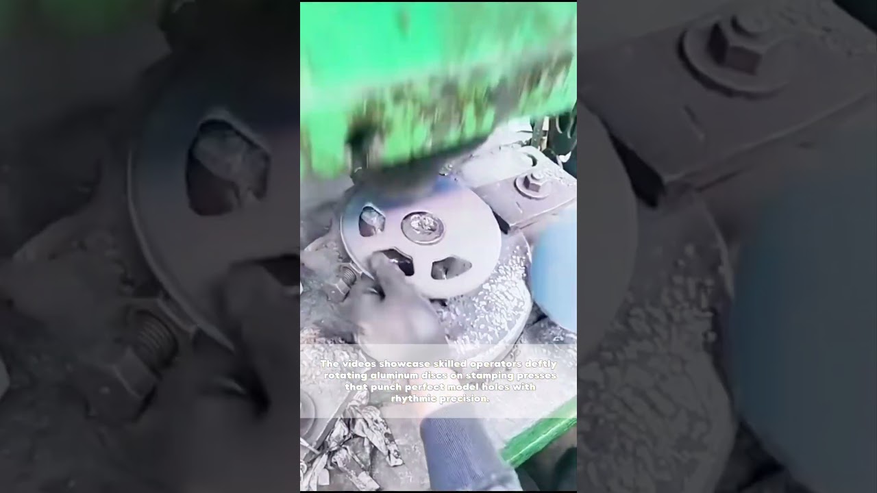 Precision in Motion: Aluminum Disc Stamping on Industrial Presses