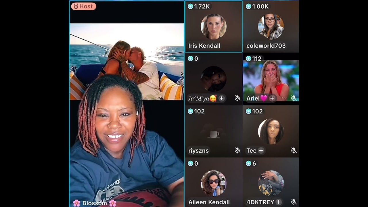 Iris Kendall on TikTok Live (August 4, 2025)
