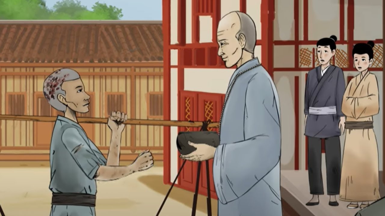 Stories Told by Dharma Master Cheng Yen - The Selfless Giving of the Orphaned Child (證嚴法師說故事-賣燒餅的男孩)