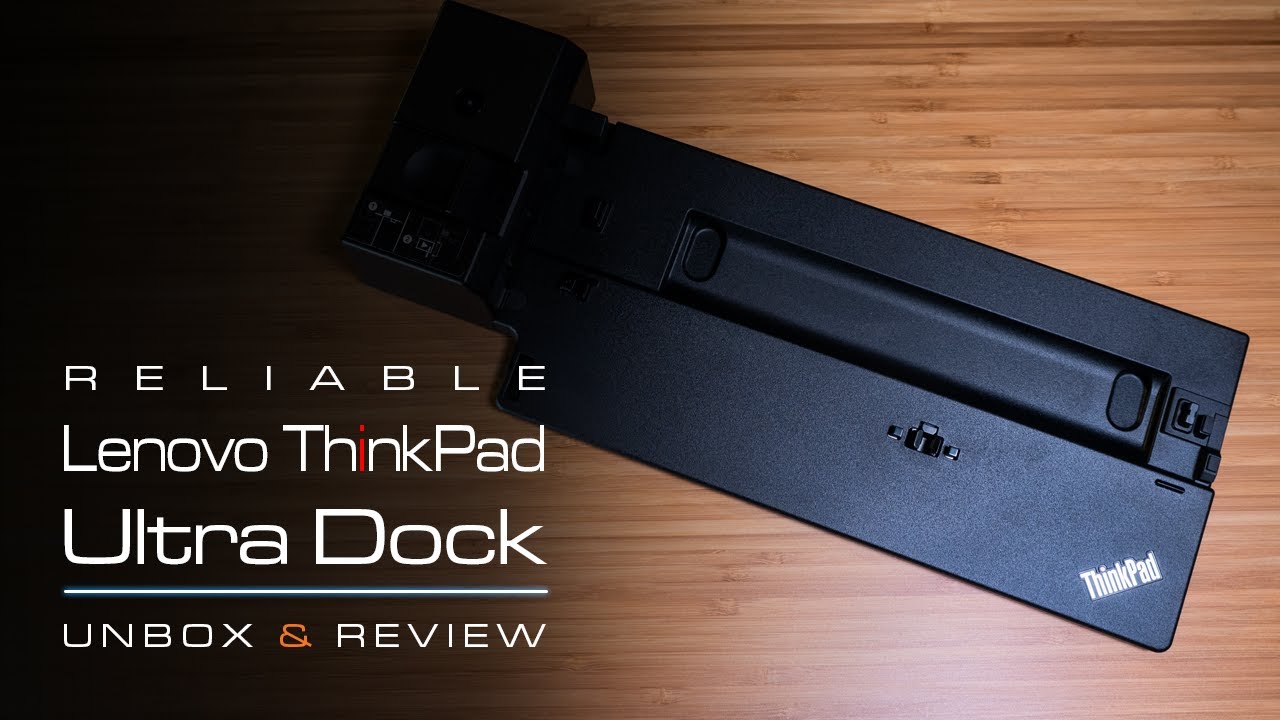 Lenovo ThinkPad Ultra Docking Station Unboxing and Review