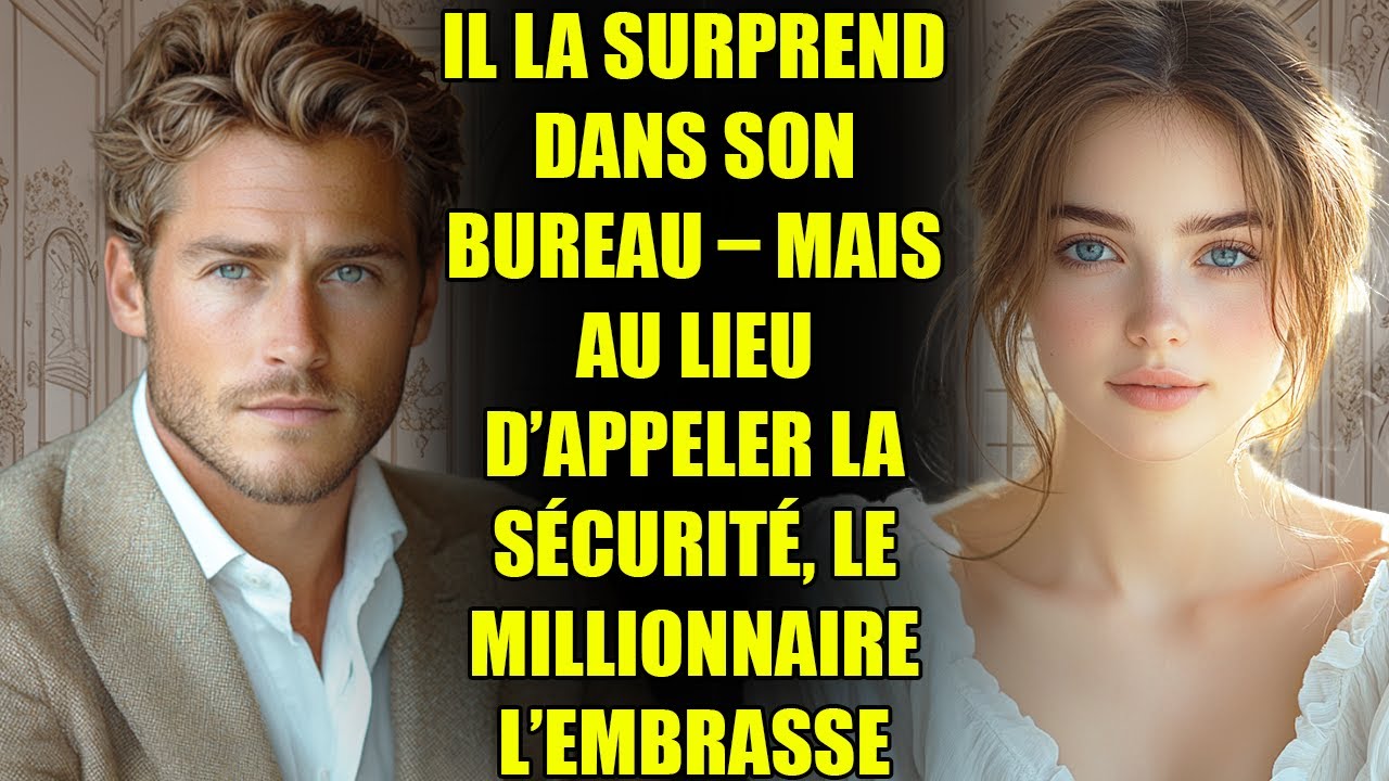 Il la surprend dans son bureau – mais au lieu d’appeler la sécurité, le MILLIONNAIRE l’embrasse