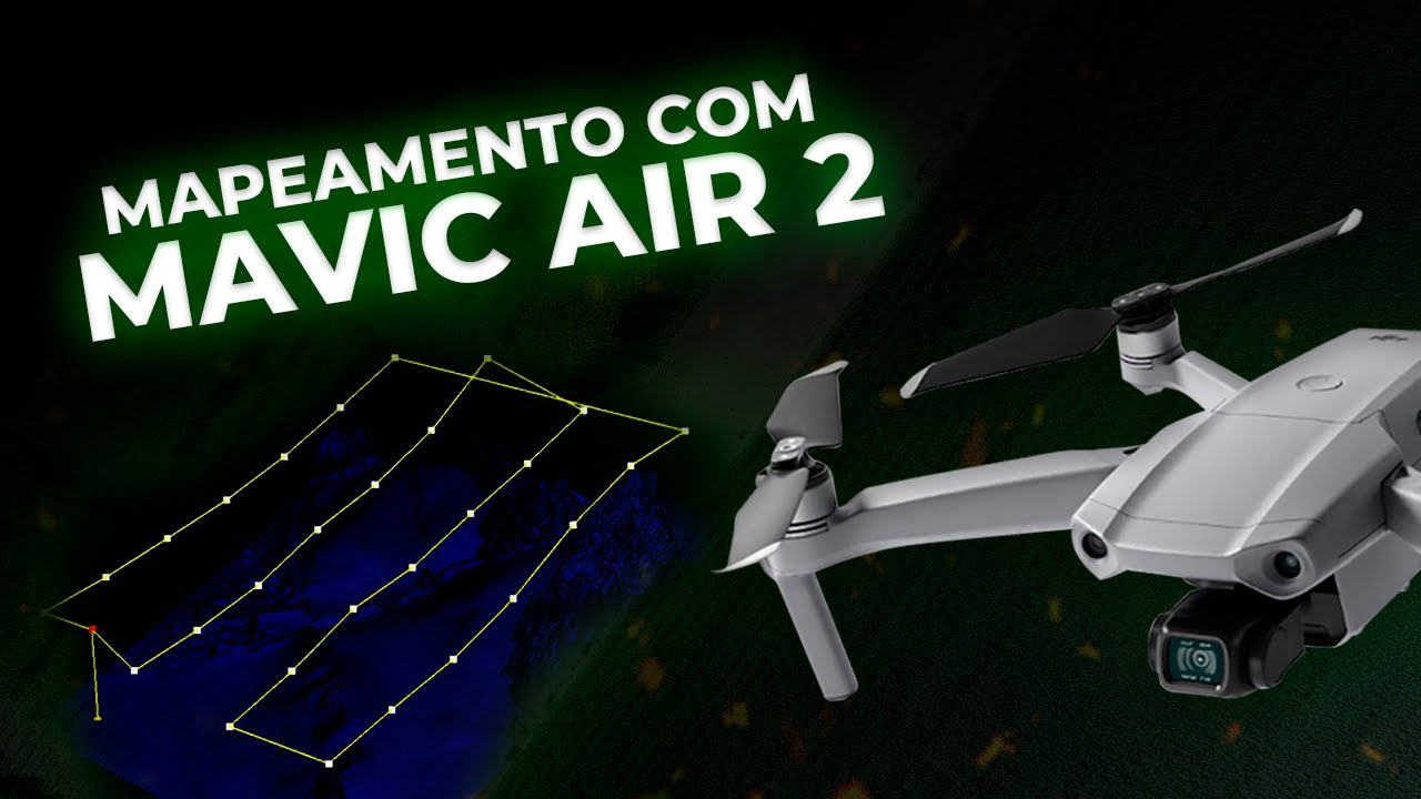 Mapeamento Automático com DJI MAVIC AIR 2 - Drone Harmony
