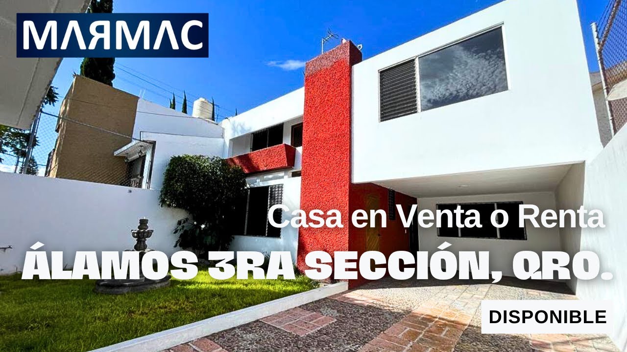 Casa en Venta | Álamos 3ra Sección | Querétaro, Qro