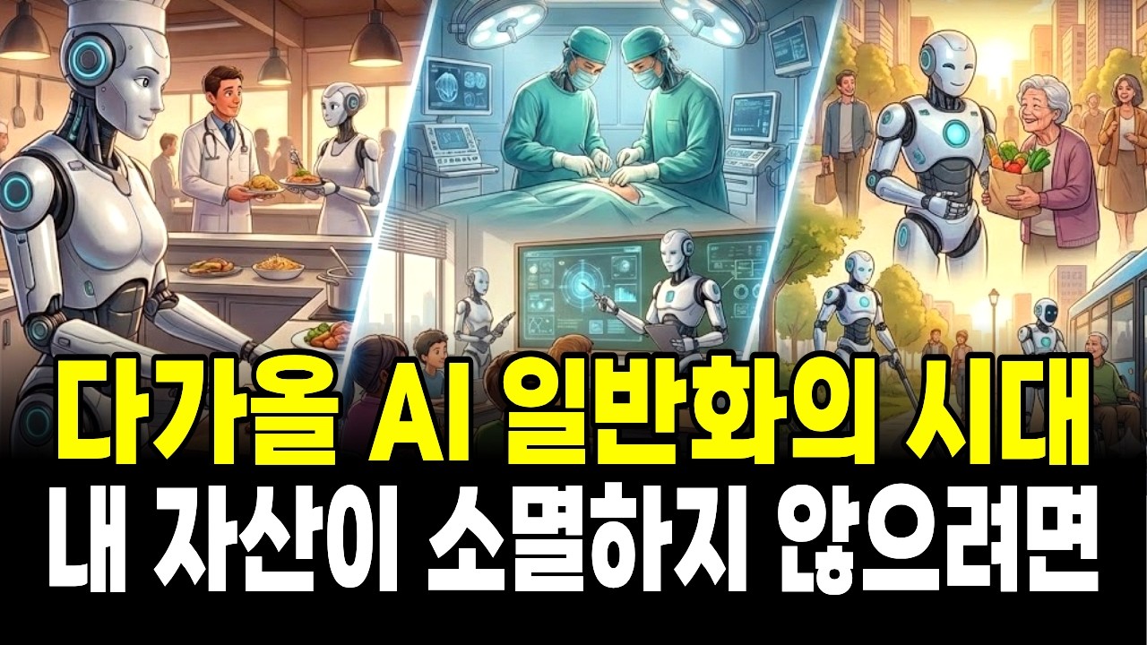 Ai 가속화와 와 자산의 대폭락속 내 자산을 지키는 방법