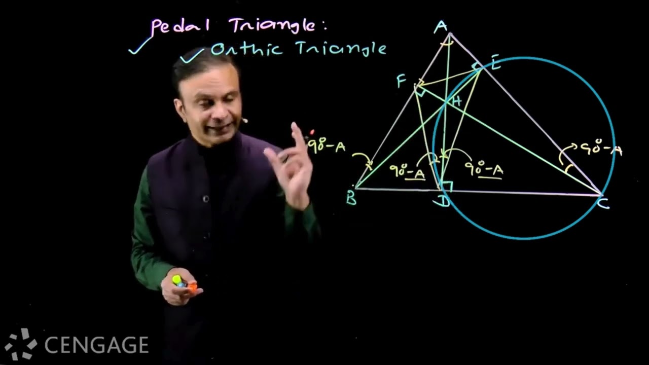 Педальный треугольник | G Tewani | JEE 2025 | Математика