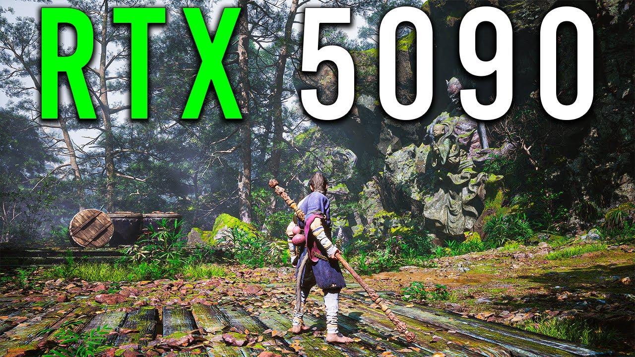 Can the RTX 5090 run at 4K in Black Myth Wukong?