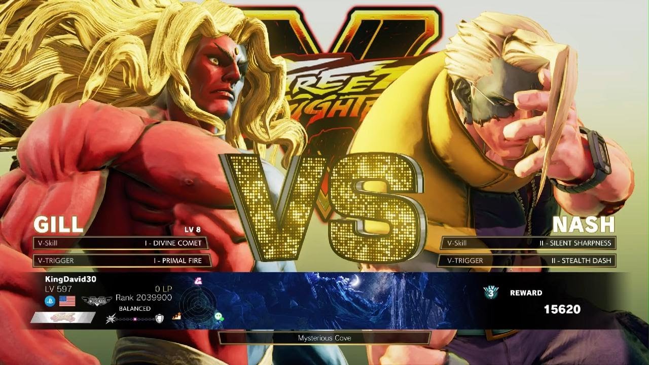 STREET FIGHTER V Gill Playthought
