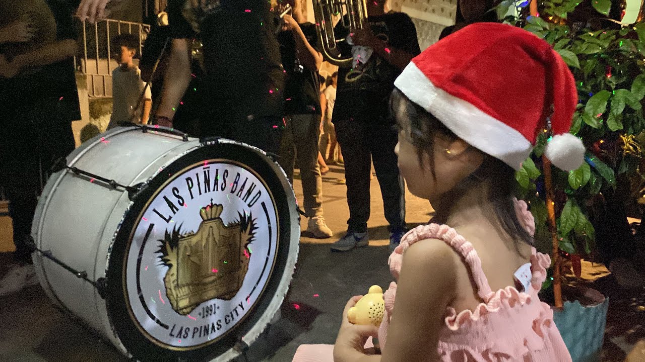 LAS PIÑAS BAND CAROLLING 2023 with twinkle twinkle 😭😭😂😂