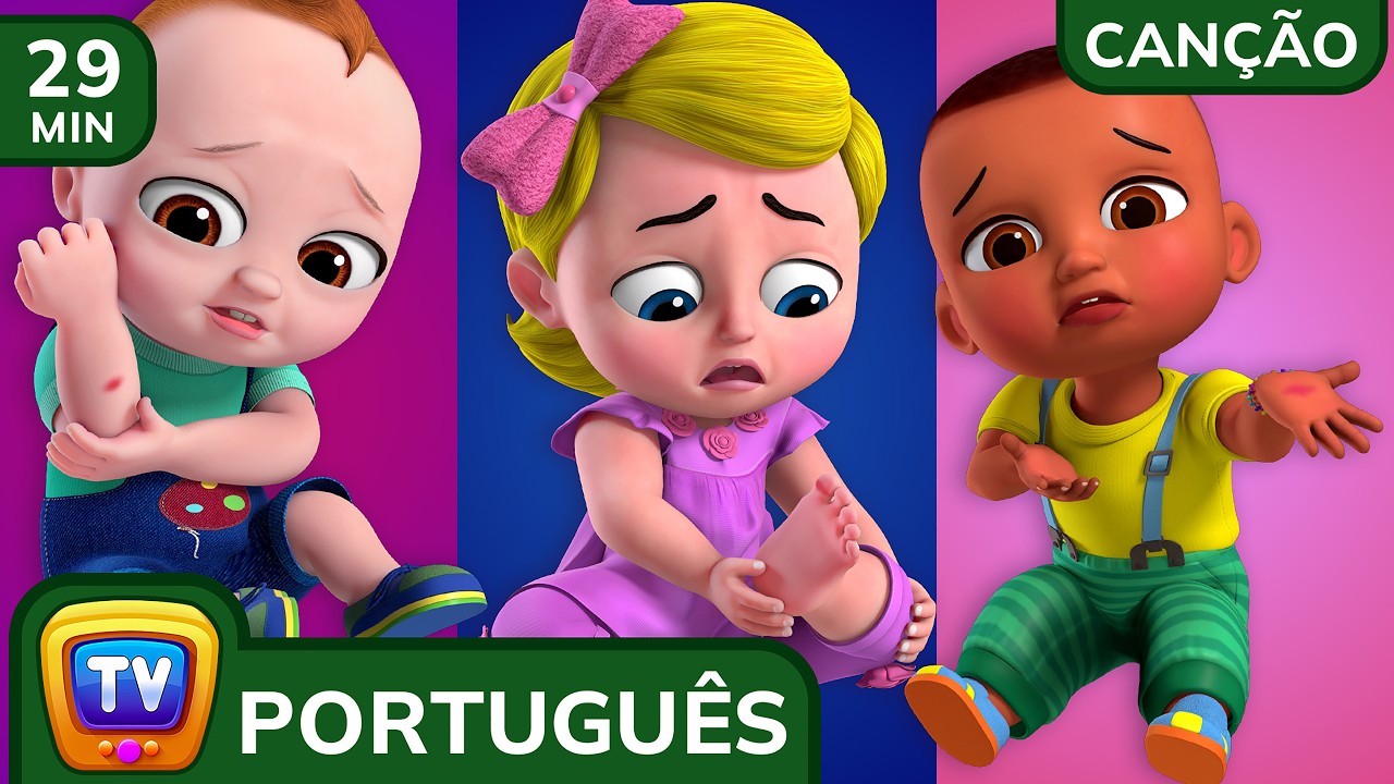 A musica do machucado (Boo Boo Song) | Canções para Crianças | ChuChu TV Coleção