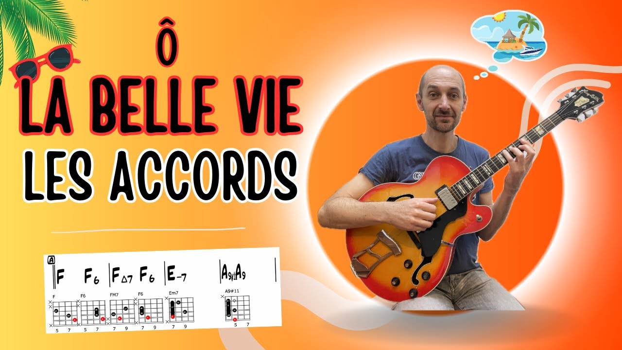 Les accords de la belle vie de Sacha Distel