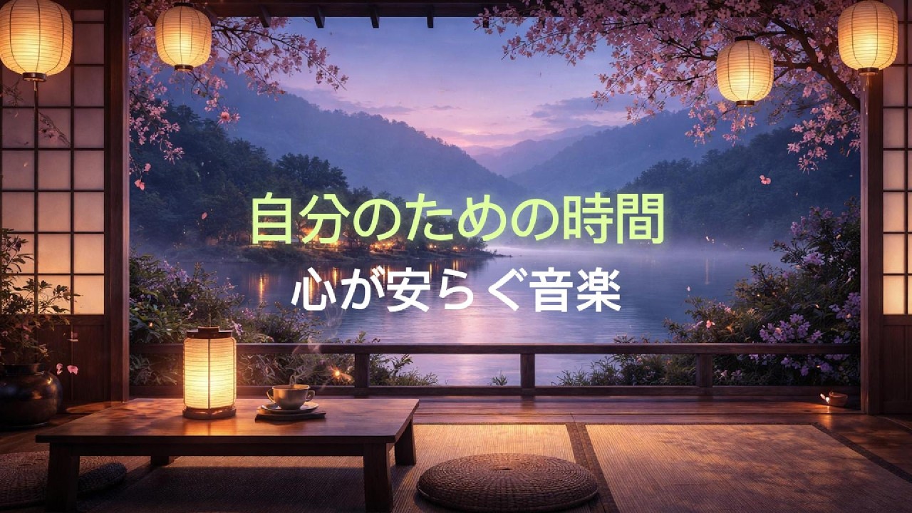 【自分のための時間】心が落ち着く癒し音楽｜深い眠りへ導く瞑想BGM