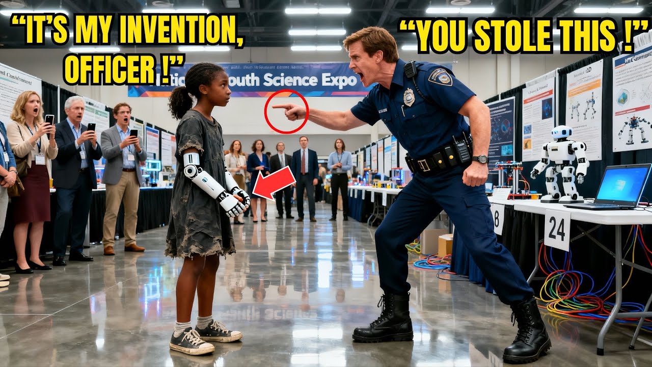 Cop Tried to Remove a Black Kid from the Science Expo — Then Froze When She Won the National Medal