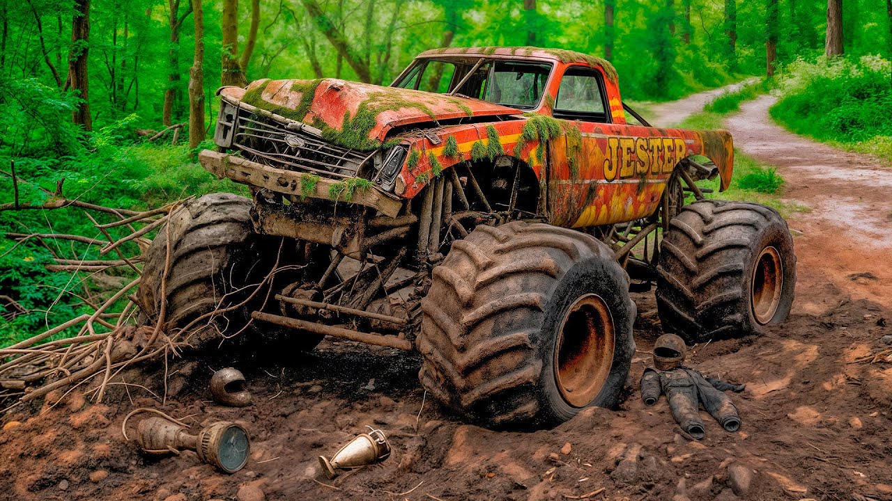 Restoration of Abandoned MONSTER TRUCK | Fully Restore a FORGOTTEN JEEP For 40 Years Ago