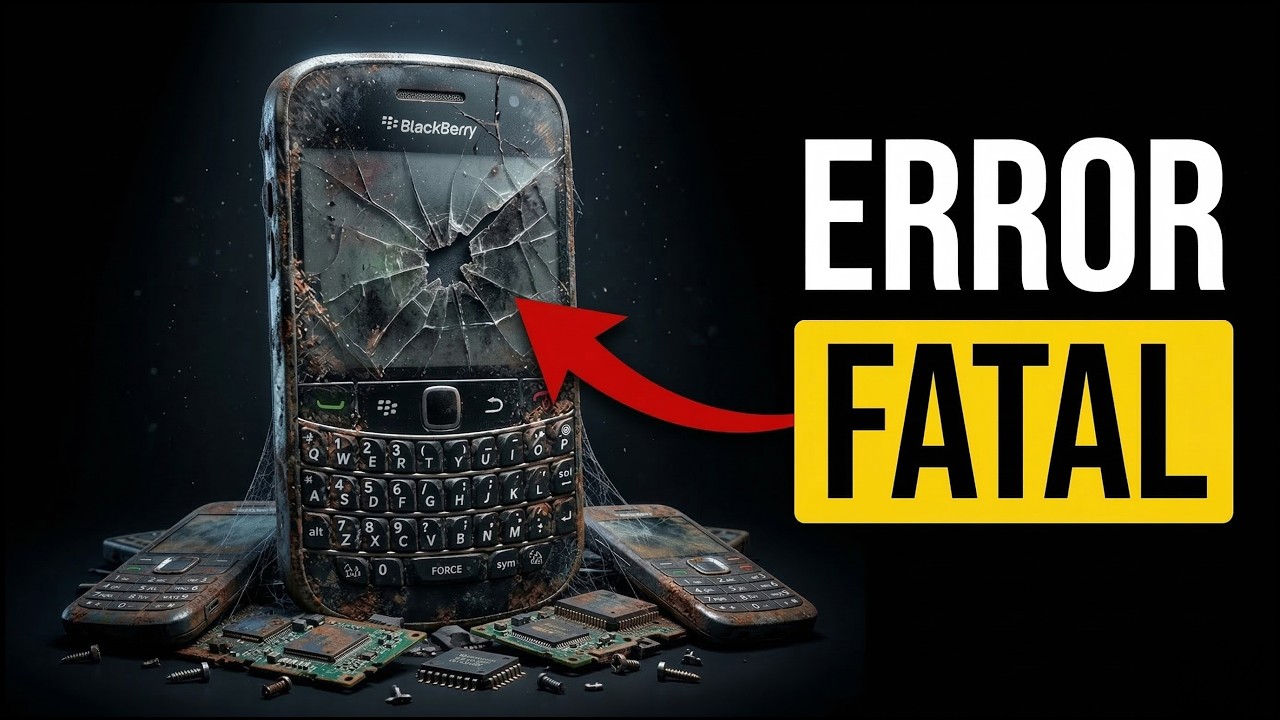 Cómo BlackBerry pasó de DOMINAR el mundo… a DESAPARECER
