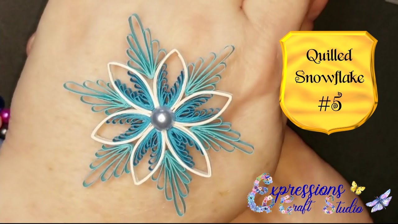 Quilling   Snowflake 5 of 10