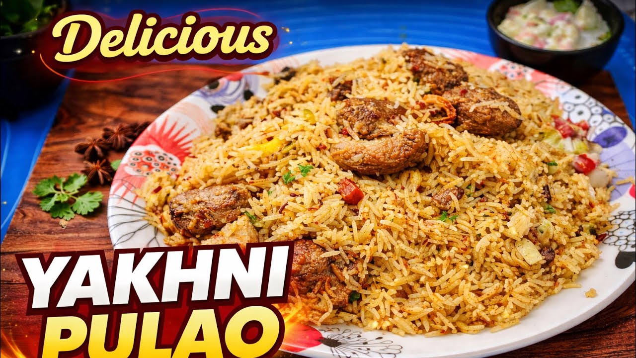 Yakhni Pulao Recipe | Asli Mutton Yakhni Pulao Ghar Par | Restaurant Style Pulao#easyrecipe 