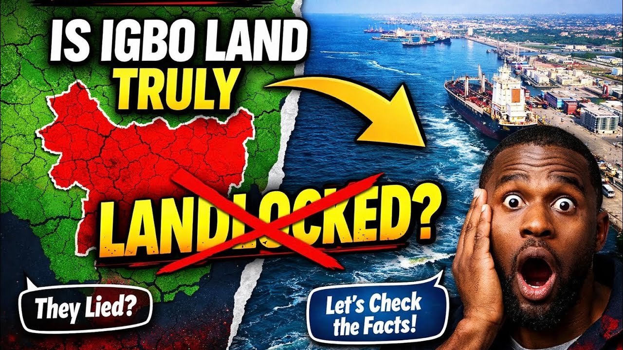 Действительно ли земля Игбо не имеет выхода к морю? Давайте выясним!