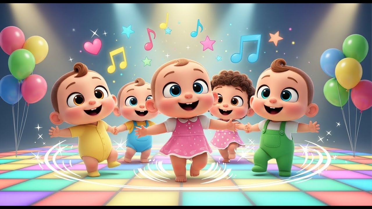 Dance with Baby Giggles 💃🕺🎵 | Fun Baby Dance Song for Toddlers | Baby Giggles TV