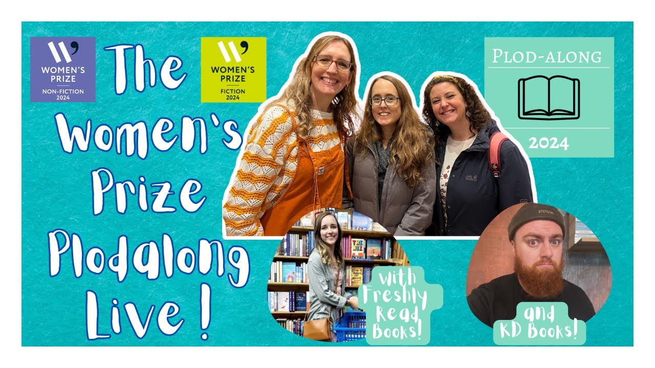 Women's Prize Plodalong Live ft. Special Guests KD Books & Freshly Read Books!