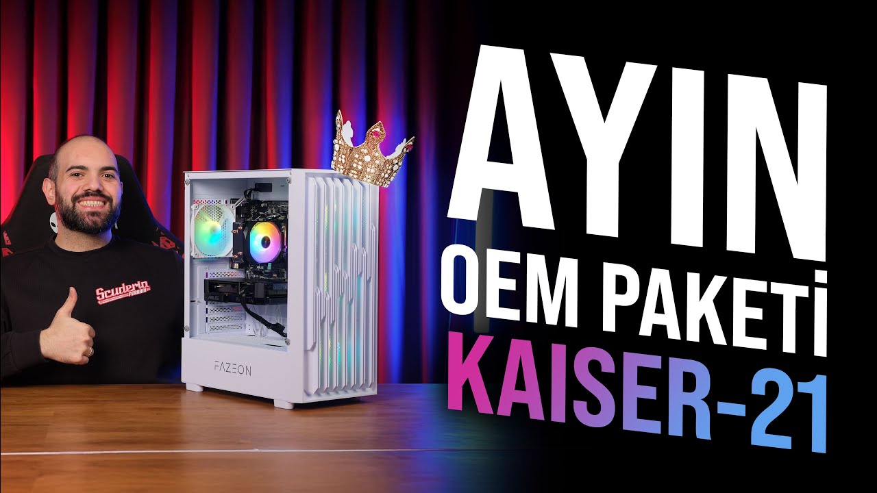 2026'NIN İLK AYIN OEM PAKETİ GELDİ! KAISER-21 | ASUS RX 9060 - AMD RYZEN 5 7500F