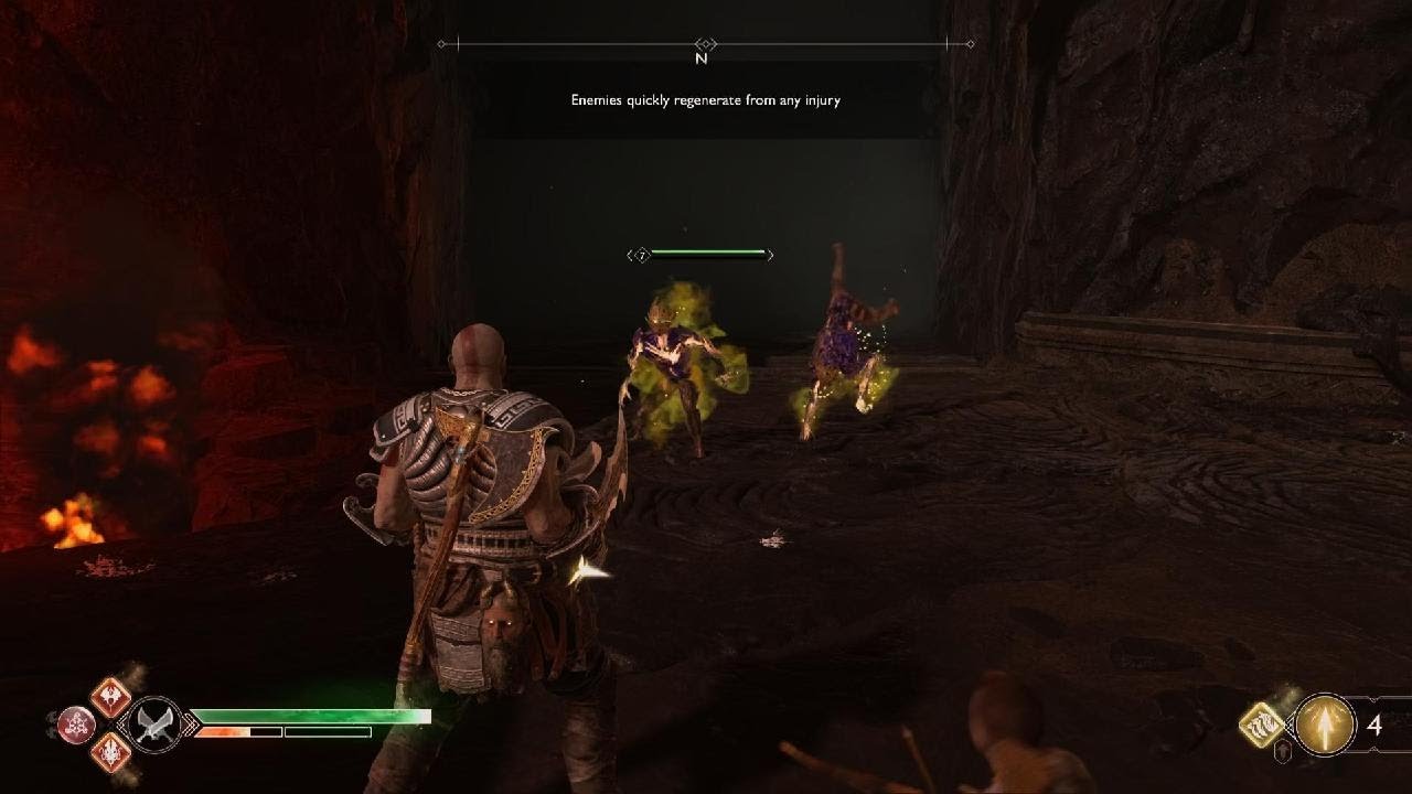 God of War Hyperion Grappled Enemy 12 Feet Into The Ground My Condolences