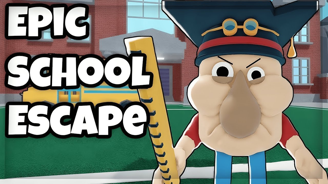 I CAN ESCAPED FORM EPIC SCHOOL ON ROBLOX