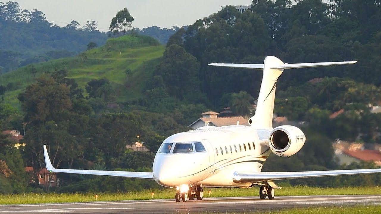Gulfstream G280 Takeoff Beautiful