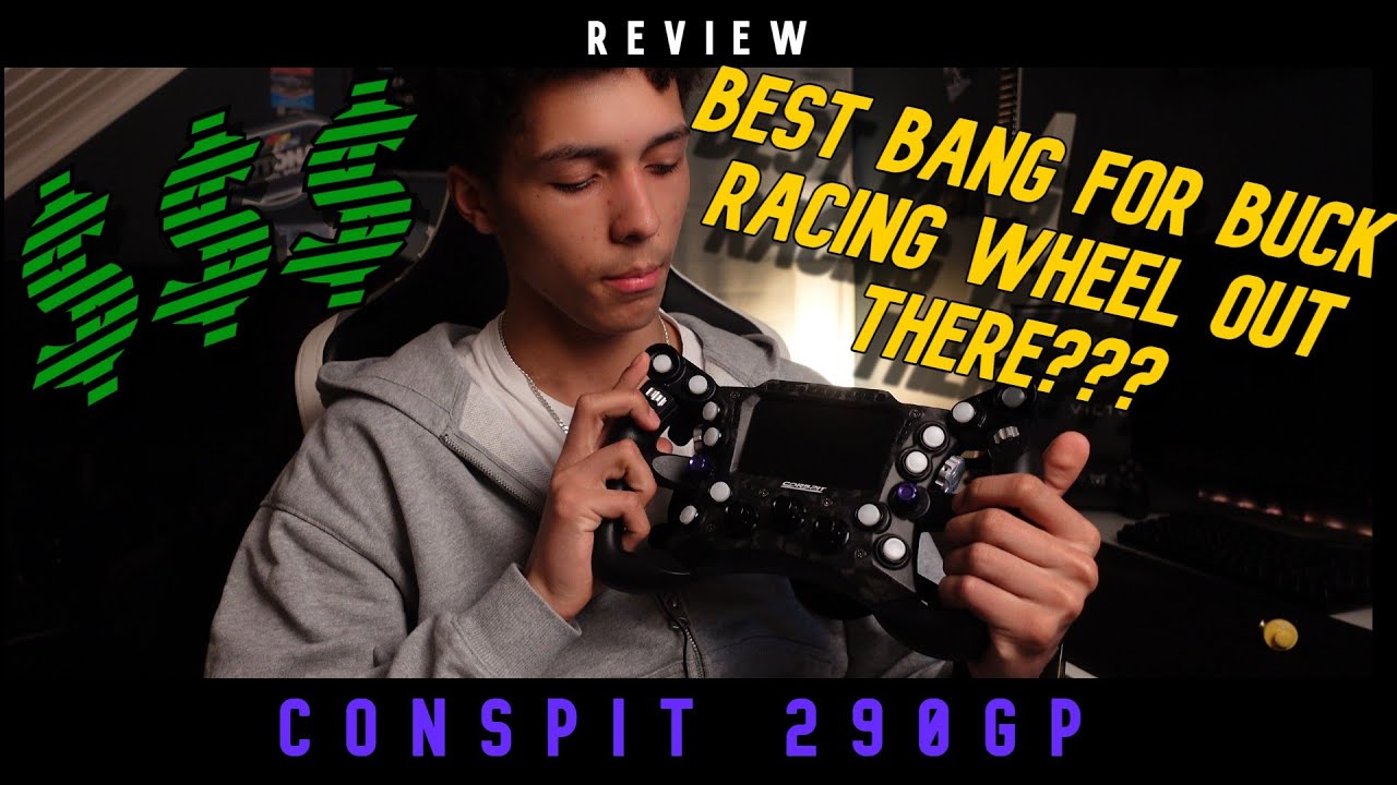 Conspit 290GP Review!!! | It IS the best wheel i've ever tried |