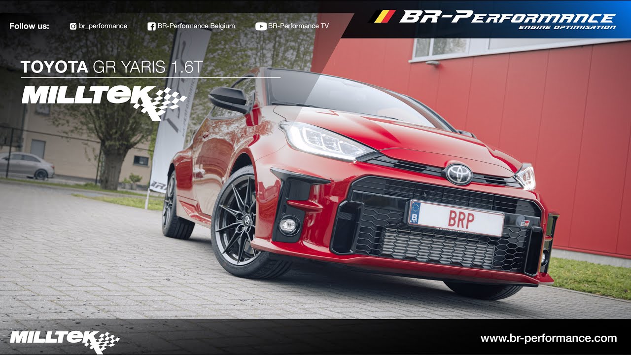 Toyota GR yaris / Milltek Exhaust Installation By BR-Performance