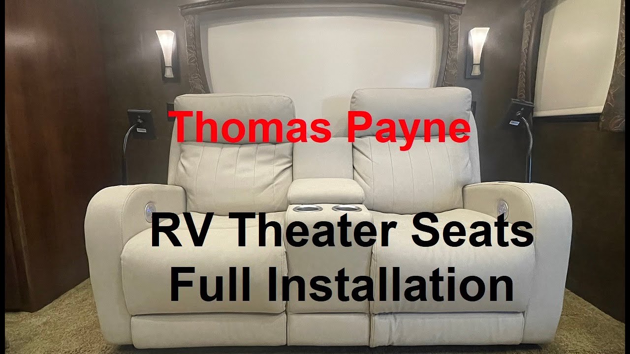 Thomas Payne Theater seats full installation. What an upgrade | RV Living | RV Life