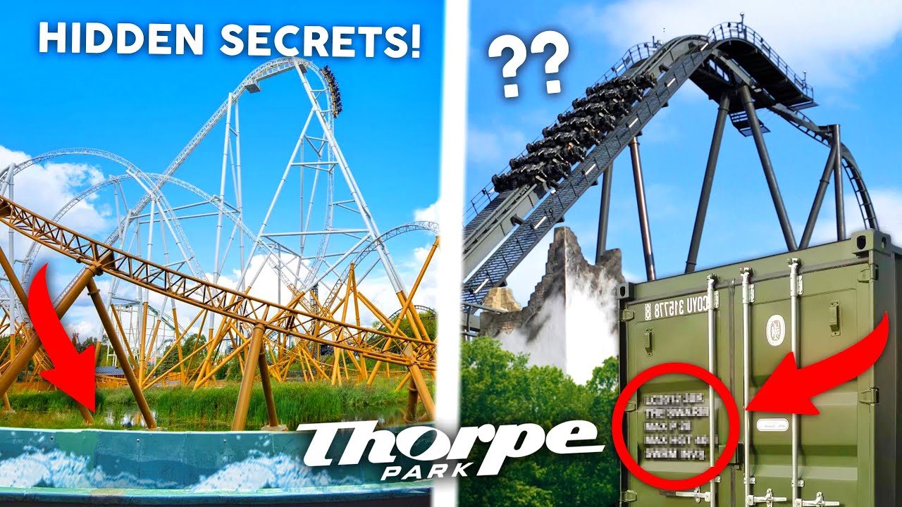 30 Hidden Secrets You MISSED at Thorpe Park!!