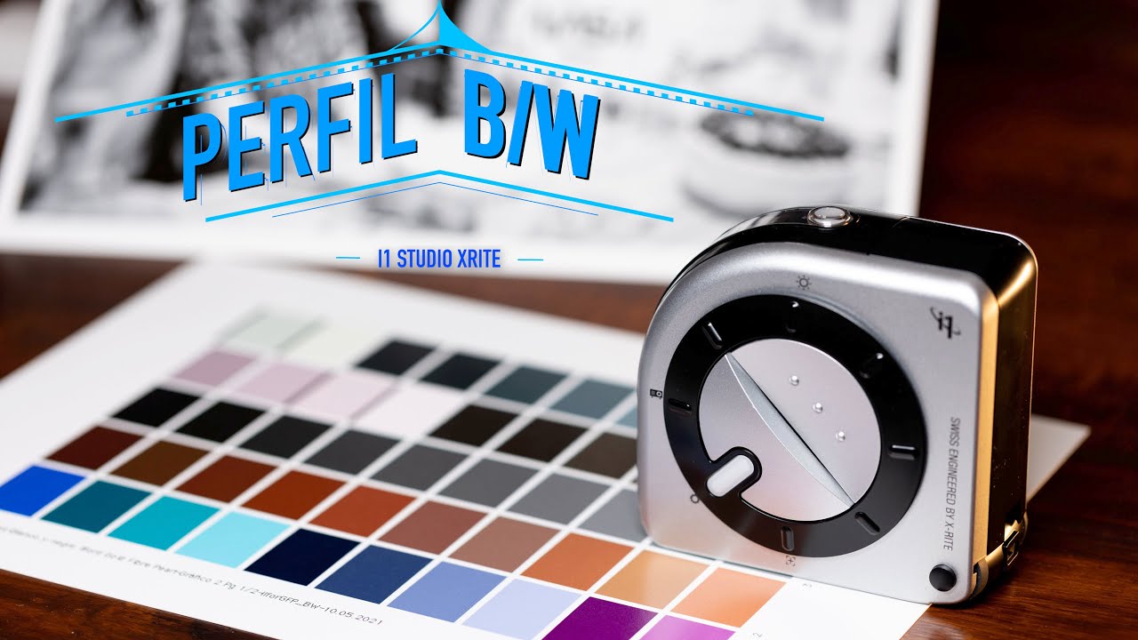 📸🖨 Cómo CREAR un PERFIL DE 🖨 IMPRESIÓN en BLANCO Y NEGRO con el i1STUDIO de CALIBRITE (X-RITE) 😮