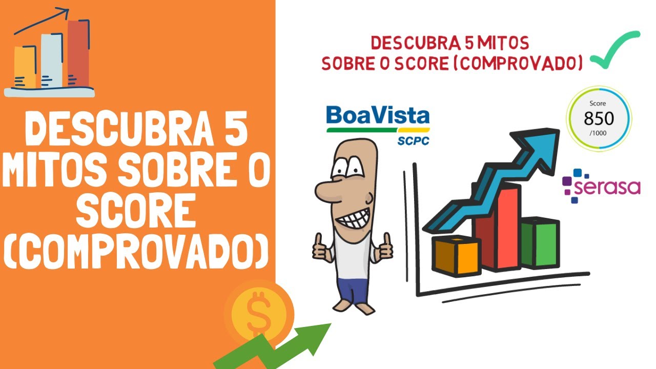 Descubra 5 Mitos Sobre o Score (COMPROVADO)